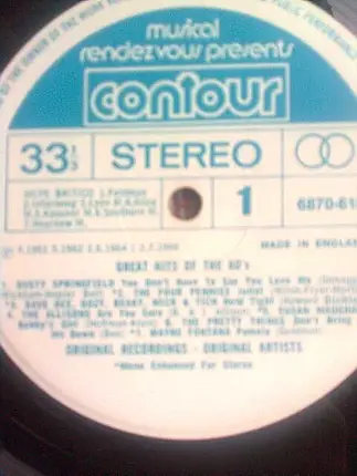 Dusty Springfield a.o. - Great Hits of the 60's