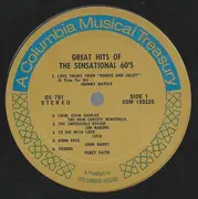 LP - Johnny Mathis, The New Christy Minstrels & others - Great Hits Of The Sensational 60's