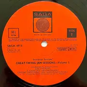 LP - Hot Lips Page, Marty Marsala a.o. - Great Swing Jam Sessions Volume 1