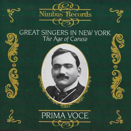 Enrico Caruso / Emmy Destinn a.o. - Great Singers In New York - The Age Of Caruso