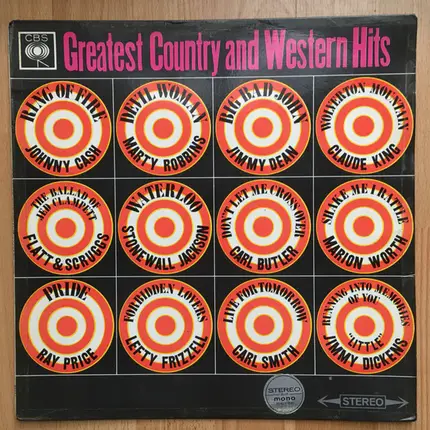 Johnny Cash, Jimmy Dean, a.o. - Greatest Country And Western Hits