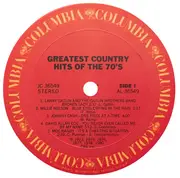 LP - Larry Gatlin And The Gatlin Brothers Band / Willie Nelson / Johnny Cash / a.o. - Greatest Country Hits Of The 70's