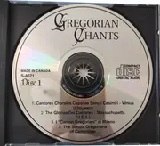CD - Cantores Chorales Capellae Sancti Casimiri, The Schola Gregoriana of Cambridge a.o. - Gregorian Chants Disc 1