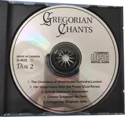 CD - The Choristes of Westminster Cathedral, Schola Cantorum Amsterdam a.o. - Gregorian Chants Disc 2