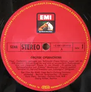 LP - Beethoven, Verdi, Weber a.o. - Grosse Opernchöre