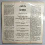 LP - Various - Hungarian Folksongs / Magyar Népdalok