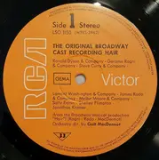 LP - Steve Curry, Sally Eaton, Diane Keaton a.o. - Hair (The American Tribal Love-Rock Musical)