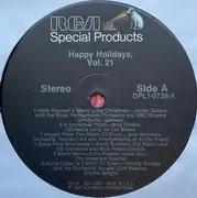 LP - Various - Happy Holidays, Vol. 21