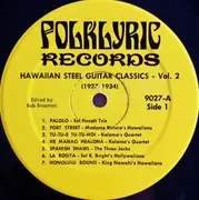 LP - Trio De Hawaii, Sol Hoopii Trio a.o. - Hawaiian Steel Guitar Classics - Volume 2 (1927-1934)