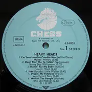 LP - Bo Diddley, Muddy Waters, Washboard Sam, a.o. - Heavy Heads