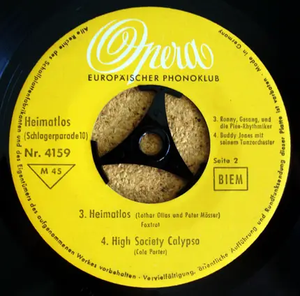 Various - Heimatlos (Schlagerparade 10)