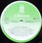 LP - De Bläck Fööss / Eilemann Trio / Willy Millowitsch a.o. - Heute Ist Karneval