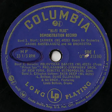 Various - Hi-Fi Plus Demonstration Record