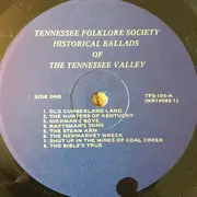 LP - Dee Hicks / Bob Atcher a.o. - Historical Ballads Of The Tennessee Valley - + Booklet