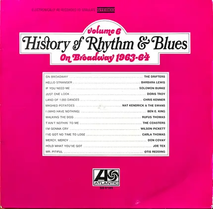 The Drifters, Barbara Lewis, Doris Troy - History Of Rhythm & Blues Volume 6 On Broadway 1963-64