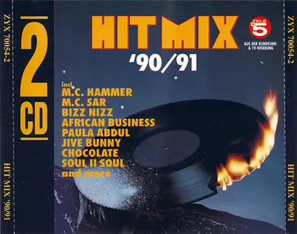 Soul II Soul, Ryan Paris, MC Hammer, a.o. - Hit Mix '90/91