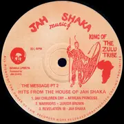 LP - African Princess, Junior Brown - Hits From The House Of Jah Shaka: The Message Part 2