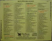 CD-Box - Nat King Cole / Doris Day / Al Martino a.o. - Hits Für Millionen 1 - 4 - Fatbox