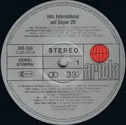 LP - Various - Hits International Auf Super 20