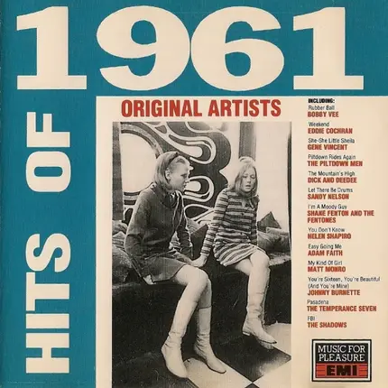 Bobby Vee / Eddie Cochran / Gene Vincent / a.o. - Hits Of 1961