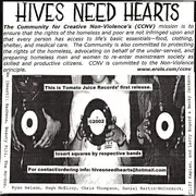 7inch Vinyl Single - Various - Hives Need Hearts (A Benefit For CCNCV)