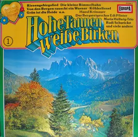 Hansl Krönauer - Hohe Tannen - Weiße Birken