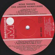 LP - Various - Hohe Tannen (Und Andere Heimatlieder)