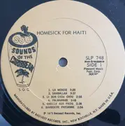 LP - Various - Homesick For Haiti