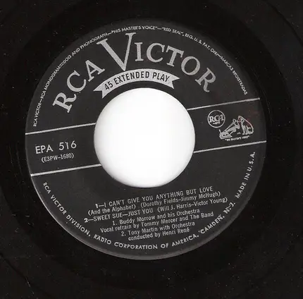 Buddy Morrow, Tony Martin, Larry Green - Honor Roll Of Hits 1928