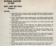 LP - Various - Hot Jazz On Film - Volume 1