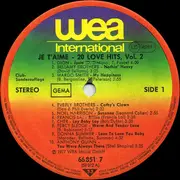 LP - Dion, Bellamy Brothers, Margo Smith, a.o. - I Love You - 20 Original Love Hits, Volume 2