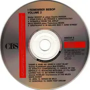 CD - Tommy Flanagan, Barry Harris, Walter Bishop, Jimmie Rowles - I Remember Bebop- The Entire Recording Sessions - Vol. 2