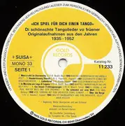 LP - Trio Kessler, Walter Baumgartner, a.o. - Ich Spiel Für Dich Einen Tango