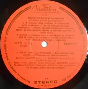 LP - Zoltán Hézser - Igyon Jó Bort Minden Ember... - Magyar Népdalok És Cigánydalok = Hungarian Folk And Gipsy Songs