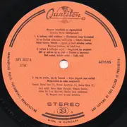 LP - Hungarian Folk Songs - Igyon Jó Bort Minden Ember... - Magyar Népdalok És Cigánydalok