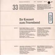 LP - Various - Ihr Konzert zum Feierabend