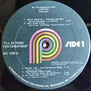 LP - The Beach Boys, Nat King Cole, Dean Martin a. o. - I'll Be Home For Christmas