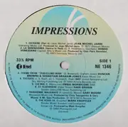LP - Jean Michel Jarre / Ennio Morricone / Gary Moore / a.o. - Impressions (15 Instrumental Images)