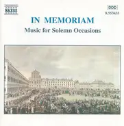 Purcell / Händel / Bach / Gluck / Vivaldi a.o. - In Memoriam