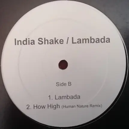 Various - India Shake / Lambada