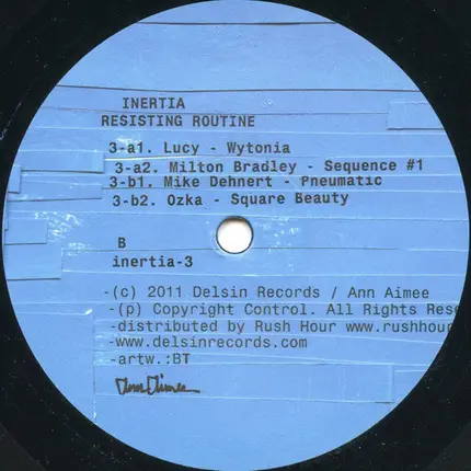 Milton Bradley, Mike Dehnert a.o. - Inertia Resisting Routine