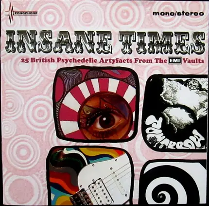 Kevin Ayers / Syd Barrett / Tomorrow a.o. - Insane Times • 25 British Psychedelic Artyfacts From The EMI Vaults
