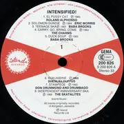 LP - Roland Alphonso / Eric Morris / Baba Brooks a.o. - Intensified! Original Ska 1962-1966 - Still Sealed