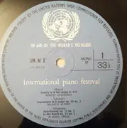 LP - Claudio Arrau, Wilhelm Backhaus, Alexander Brailowsky, a.o. - International Piano Festival