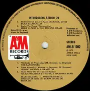 LP - Burt Bacharach / Claudine Longet / a.o. - Introducing Stereo 70