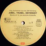 LP - Tony Marshall, Heino, Rentnerband a.o. - Jubel, Trubel, Heiterkeit
