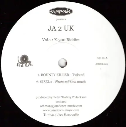 Various - JA 2 UK - Vol.1 : X-300 Riddim