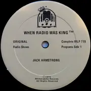 LP - Jack Armstrong, Hop Harrigan - Jack Armstrong / Hop Harrigan - Mono