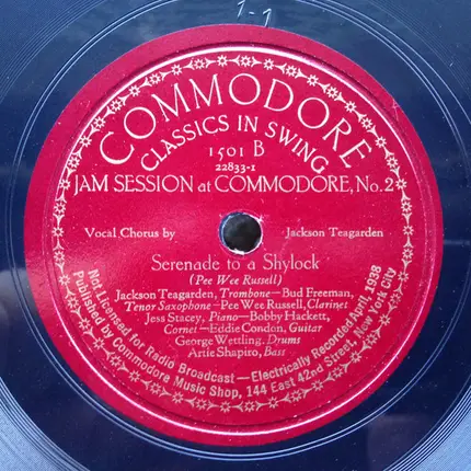 George & Ira Gershwin - Jam Session At Commodore, No. 2