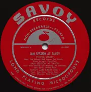 10'' - Ted Wilson / Red Norvo / Earl Bostic a.o. - Jam Session At Savoy - mono